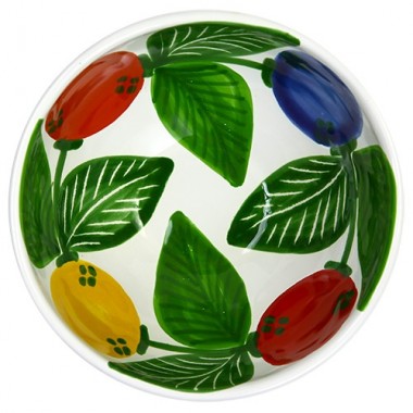 Sicilian round ceramic Appetizers Plate de simone pottery Elba BUFEL Sicilian round ceramic Appetizers Plate de simone pottery Elba BUFEL